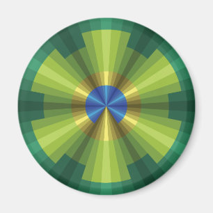 Peacock Illusion Magnet Magneet