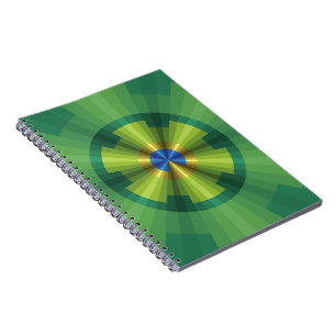 Peacock Illusion Notitieboek