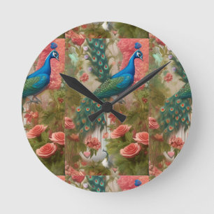 Peacock in Abriot Roos Garden Ronde Klok