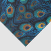 Peacock in de bossen tissuepapier (Detail)