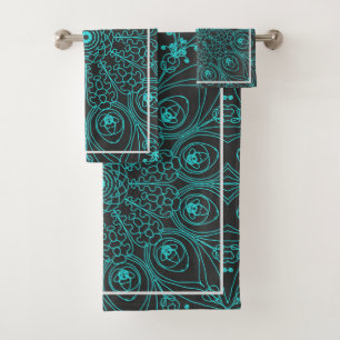 Peacock-inspiratie Bad Handdoek