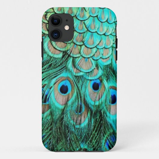 Peacock iPhone 5 hoesje (Achterkant)