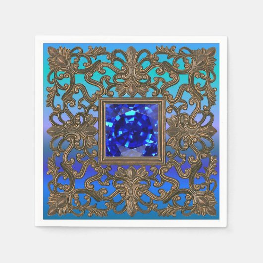 Peacock Jewel Servet (Voorkant)