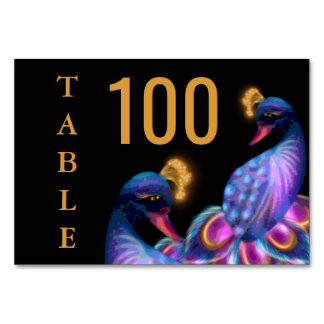 Peacock Jewel Tones Bruiloft Bloemen Moody paarse Kaart