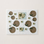 Peacock Jigzaag Puzzle Legpuzzel (Horizontaal)