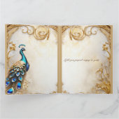 Peacock Kaart (Binnen)