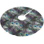 Peacock kerstmis kerstboom rok (Gekanteld)