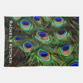 Peacock Kitchen Towels Simple Kitchen Towel Theedoek (Horizontaal)