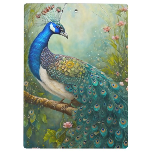 Peacock Klembord (Achterkant)