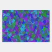 Peacock-kleur Inpakpapier Vel (Voorkant)