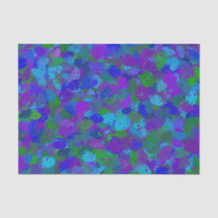 Peacock-kleur Tissuepapier