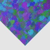 Peacock Kleuren tissuepapier (Detail)