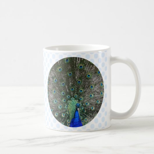 Peacock Koffiemok (Rechts)