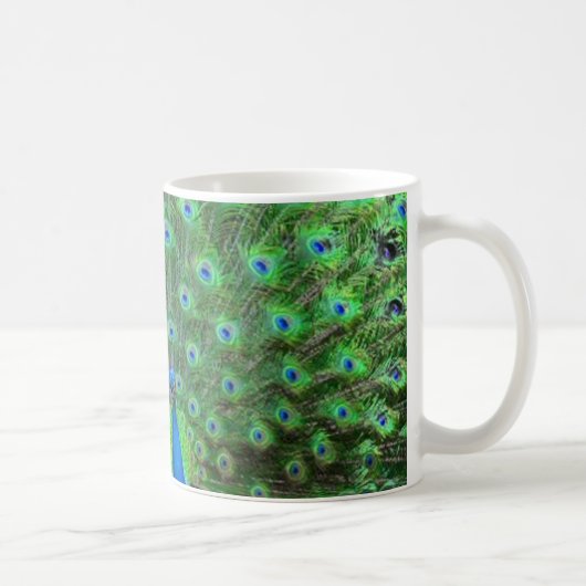 Peacock Koffiemok (Rechts)