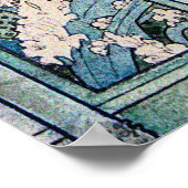 Peacock, Kranen, en Zonnebloemen Ontwerp Poster (Hoek)