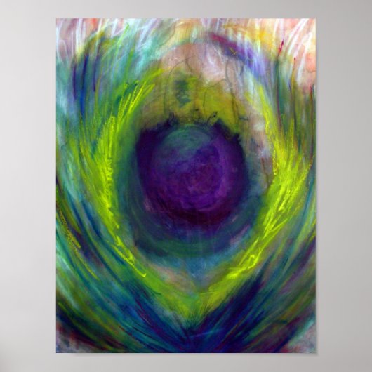 Peacock - Kunstafdrukken Poster (Voorkant)