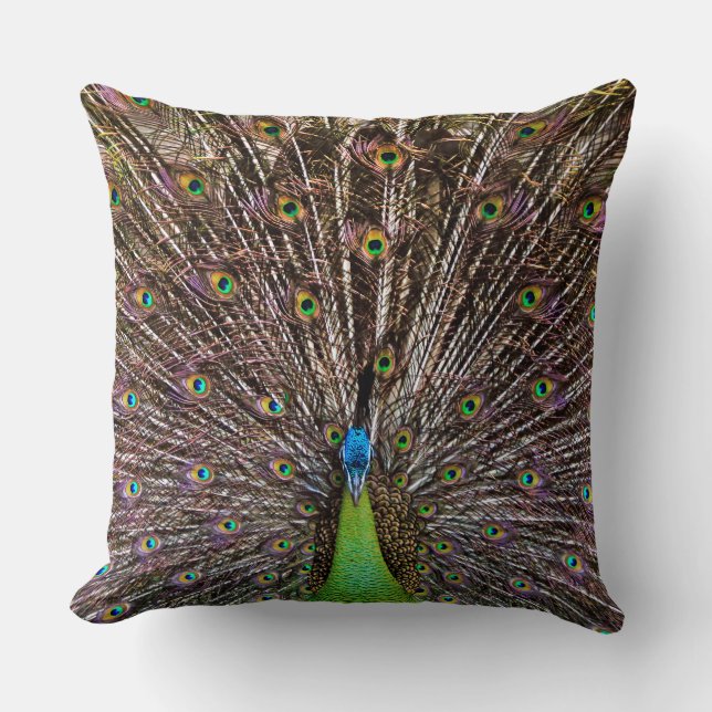 Peacock Kussen (Voorkant)