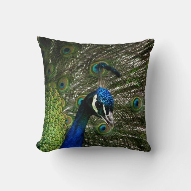 Peacock Kussen (Voorkant)