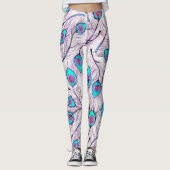 Peacock Leggings (Voorkant)
