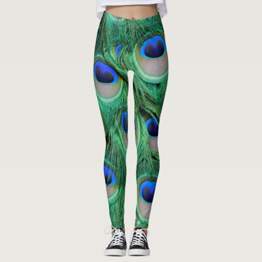 Peacock-Leggings Leggings (Voorkant)