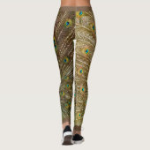 Peacock-Leggings Leggings (Achterkant)