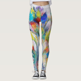 Peacock-Leggings Leggings