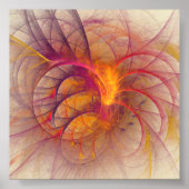 "Peacock"-licht Poster (Voorkant)