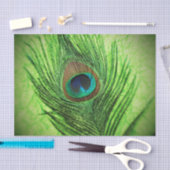 Peacock Lime Green Tissuepapier (Craft)