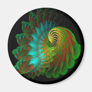 Peacock Magneet