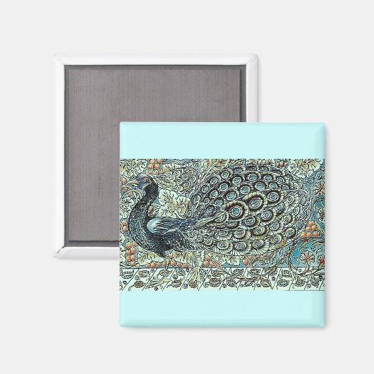 Peacock Magneet (Voorkant / Achterkant)