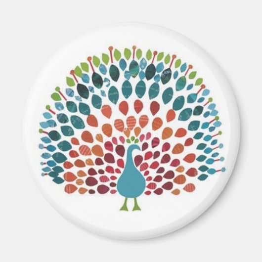 Peacock Magneet (Voorkant)