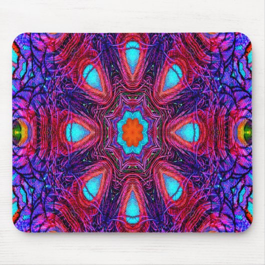 Peacock Mandala... Muismat (Voorkant)