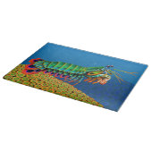 Peacock Mantis Shrimp Cutting Board Snijplank (Hoek)