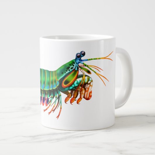 Peacock Mantis Shrimp Reef Animal Specialty Mug (Devant droit)