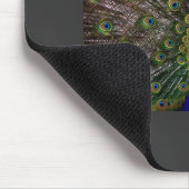 Peacock Mousepad Muismat (Hoek)