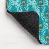 Peacock Mousepad Muismat (Hoek)