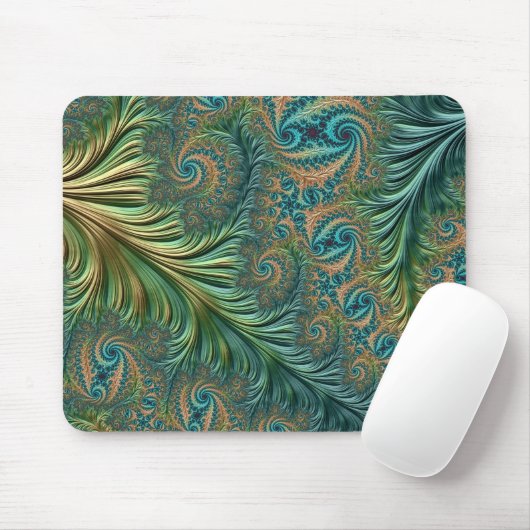 Peacock Mousepad Muismat (Met muis)