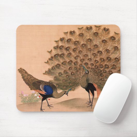  Peacock Muismat (Met muis)