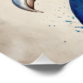 Peacock no 6 Glanzend Poster Perfect Poster (Hoek)