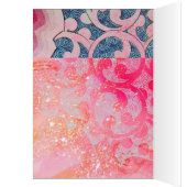 PEACOCK NOIR ET ROSE Saint Valentin (Intérieur (Gauche))