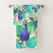 Peacock Oerwoud Bright Bad Handdoek (Insitu)