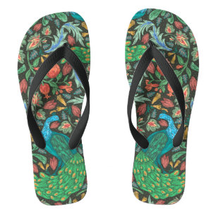 Peacock of India Chintz Teenslippers