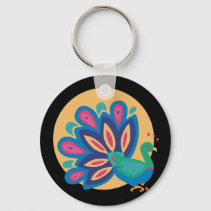 Peacock One Sleutelhanger