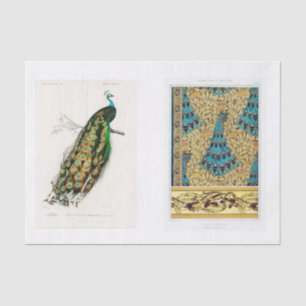 Peacock-ontkoppelpapier Tissuepapier