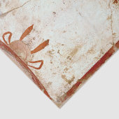 Peacock op Fresco Ancient Roman Antiek schilderen Tissuepapier (Detail)