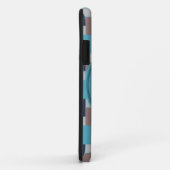 Peacock op het strand Case-Mate iPhone case (Achterkant/rechts)