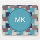 Peacock op het strand muismat (Voorkant)