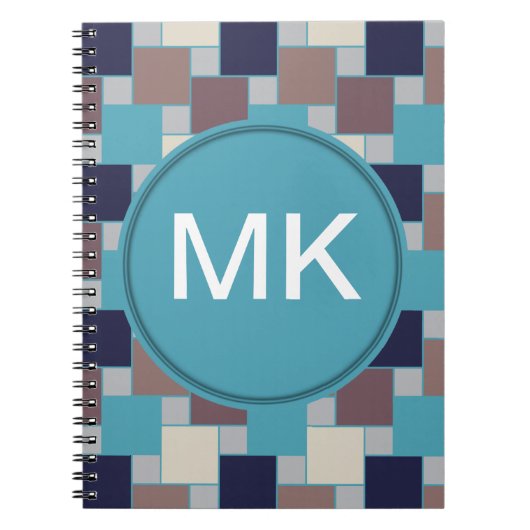 Peacock op het strand notitieboek (Voorkant)