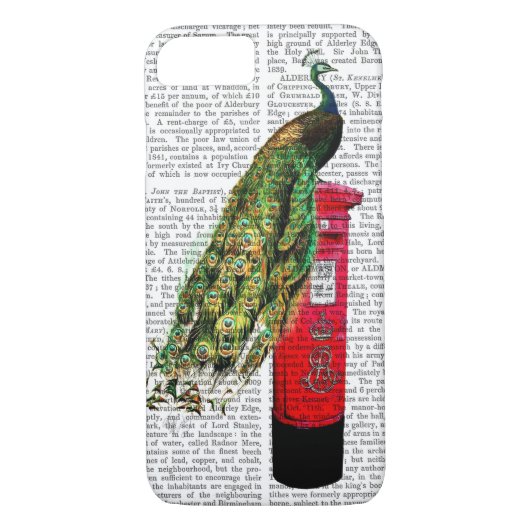 Peacock op postvak Case-Mate iPhone case (Achterkant)
