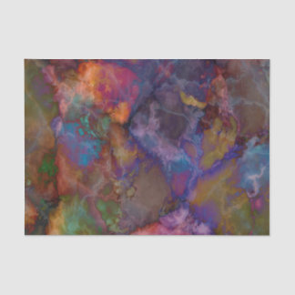 Peacock Ore Chalcopyriet Marble Tissuepapier